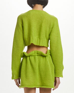 Green Mohair Sweater